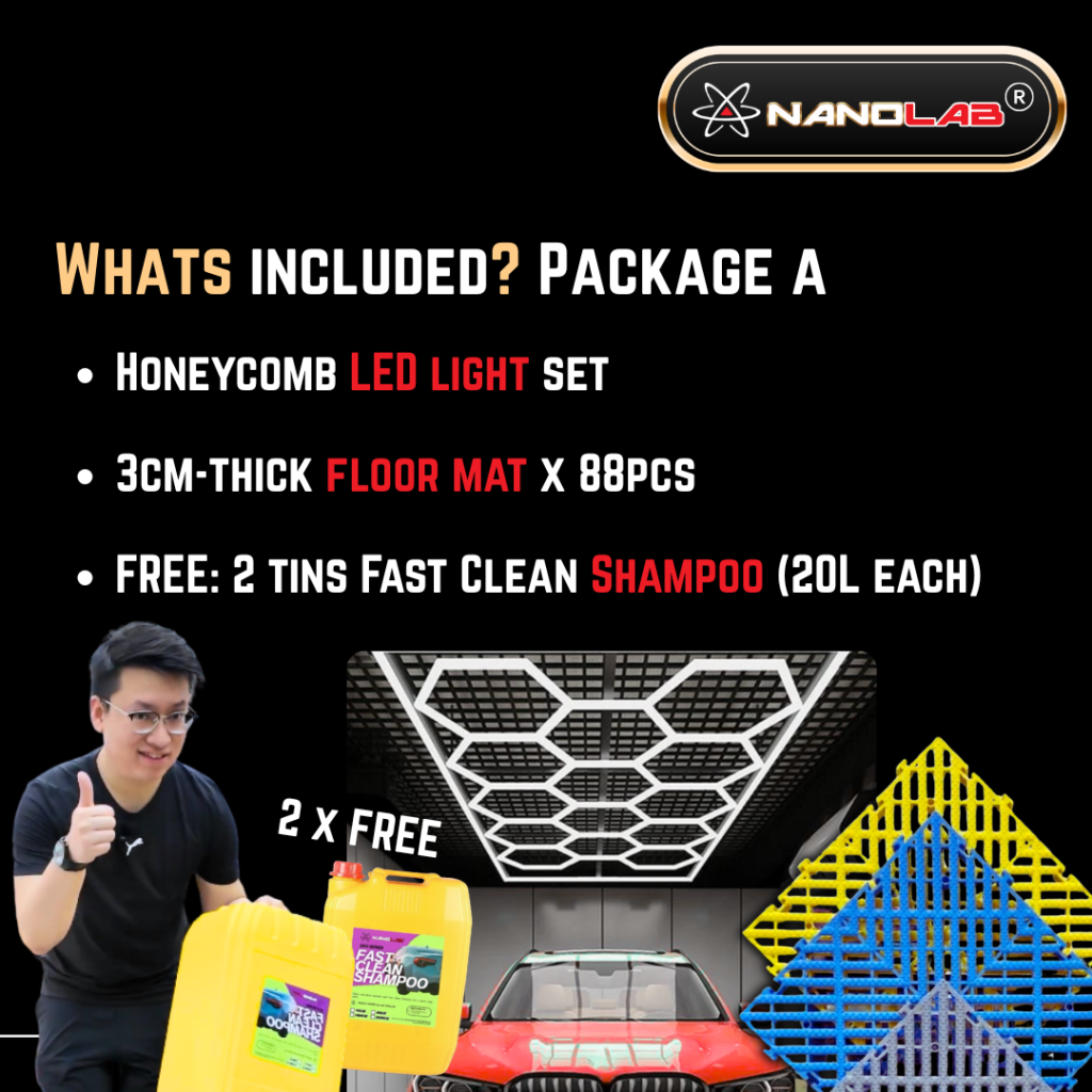 Whats included in the Nanolab Light Package with florring