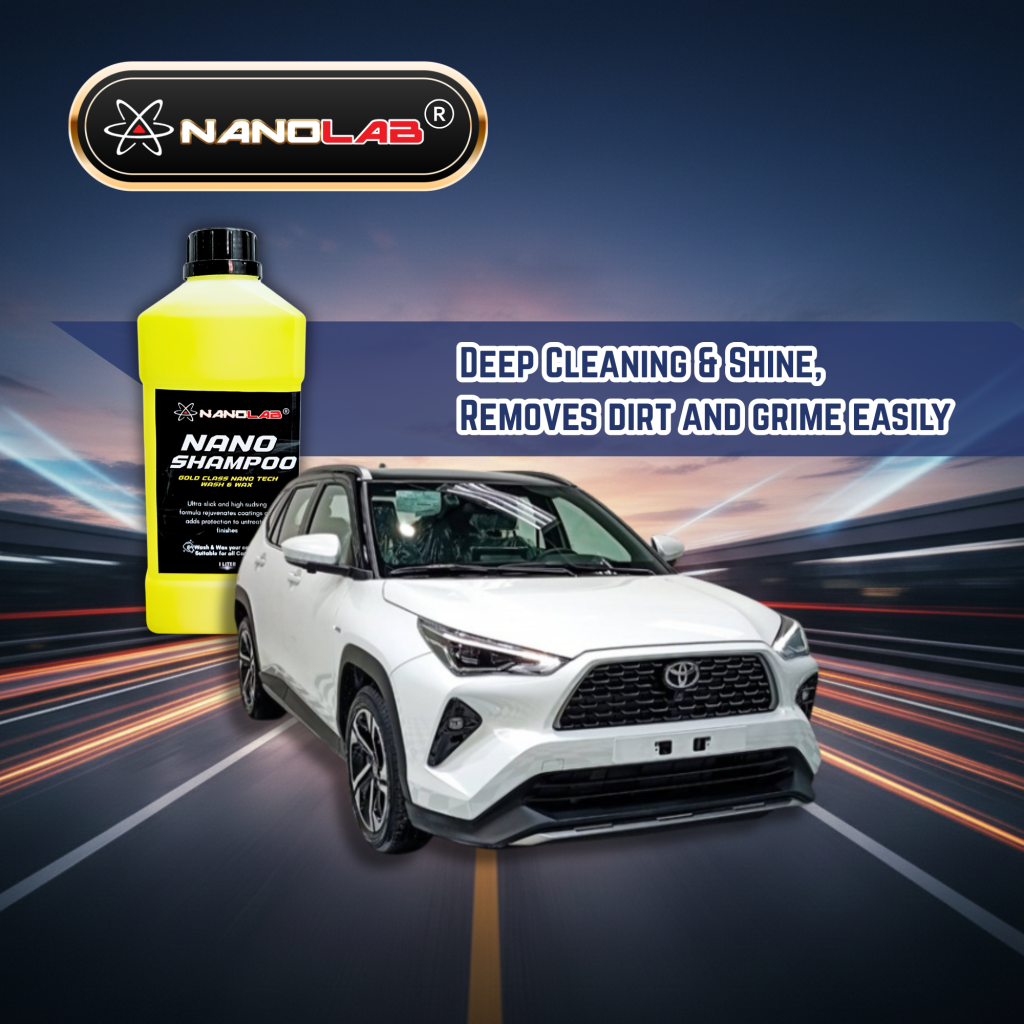 2026 Toyota Yaris showcase with top Nanolab Shampoo