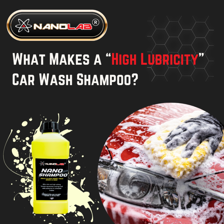 High lubricity car wash shampoo benefits for scratch free washing and modern car paint protection.