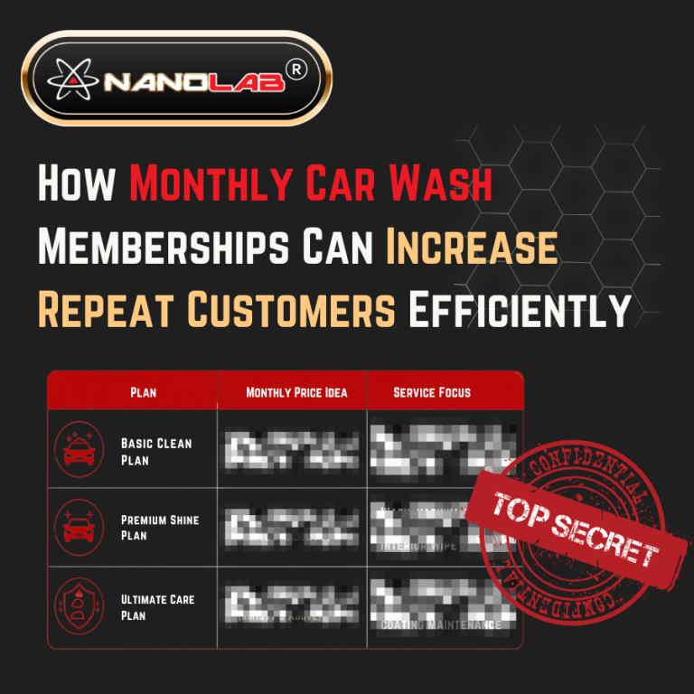 Image shows How Monthly Car Wash Memberships Increase Repeat Customers and Improve Car Wash Supply Management